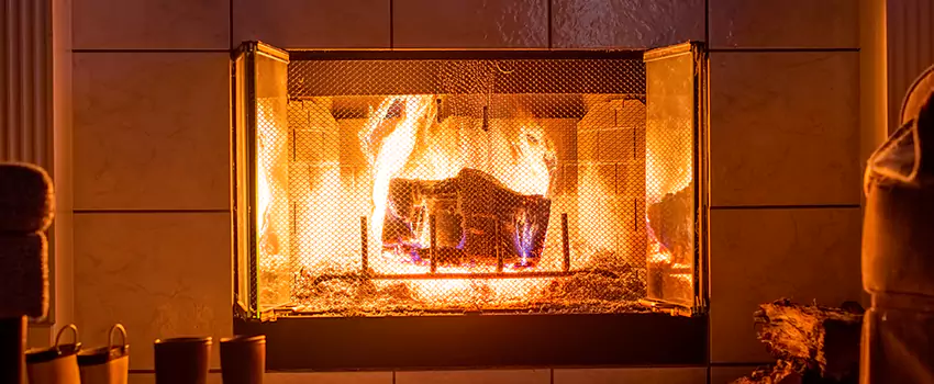 Mendota Hearth Landscape Fireplace Installation in Gilroy, California