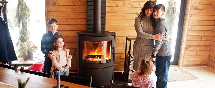 Morso Cast Iron Fireplace Insert Installation in Gilroy, California